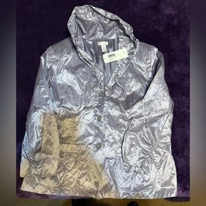 Chico’s lavender jacket.